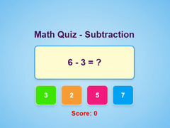 Oyun Math Quiz - Subtraction