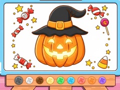 Oyun Coloring Book: Halloween Pumpkin