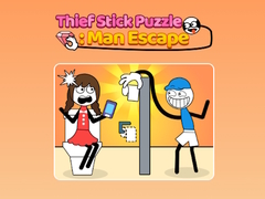 Oyun Thief Stick Puzzle: Man Escape