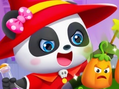 Oyun Jigsaw Puzzle: Baby Panda Pumpkin Pot