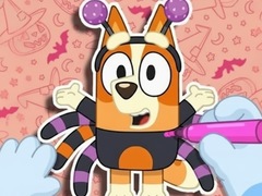 Oyun Coloring Book: Halloween Spooky Bingo & Bluey