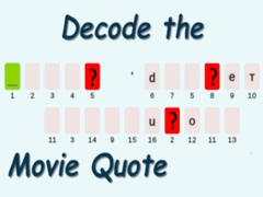 Oyun Decode the Movie Quote