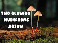 Oyun Two Glowing Mushrooms Jigsaw