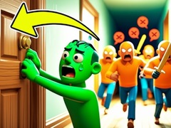 Oyun Knock and Run. 100 Doors Escape