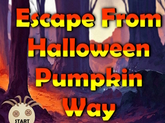 Oyun Escape From Halloween Pumpkin Way