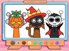 Oyun Coloring Book: Incredibox Sprunki Halloween
