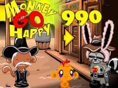 Oyun Monkey Go Happy Stage 990