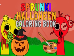 Oyun Sprunki Halloween Coloring Book