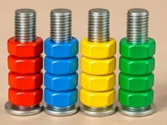 Oyun Nut Sort Color Puzzle Game