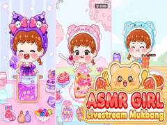 Oyun ASMR Girl: Livestream Mukbang