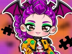 Oyun Jigsaw Puzzle: Kpop Star Girls' Halloween