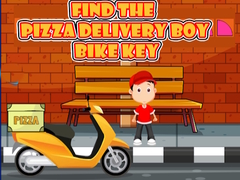 Oyun Find the Pizza Delivery Boy Bike Key