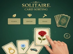 Oyun Solitaire. Card Sorting