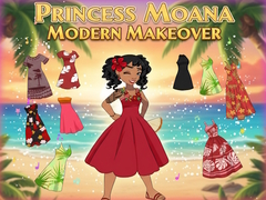 Oyun Princess Moana Modern Makeover