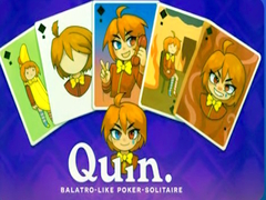 Oyun Quin. Balatro-like poker-solitaire