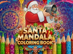 Oyun Santa Mandala Coloring Book