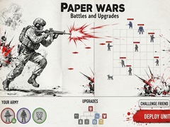 Oyun Paper Wars Battles and Upgrades