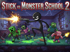 Oyun Stick vs Monster School 2