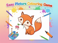 Oyun Easy Picture Colouring Game