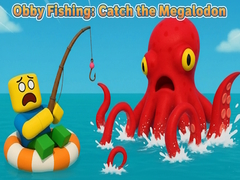 Oyun Obby Fishing: Catch the Megalodon