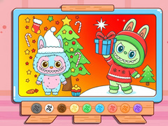 Oyun Coloring Book: Christmas Labubu