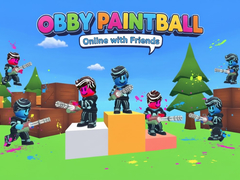 Oyun Obby Paintball: Online with Friends