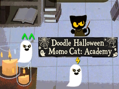 Oyun Doodle Halloween Momo Cat: Academy