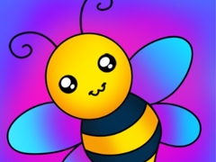 Oyun Bee Coloring