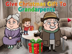 Oyun Give Christmas Gift To Grandparents