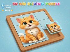 Oyun 3D Kid Sliding Puzzle