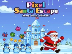 Oyun Pixel Santa Escape