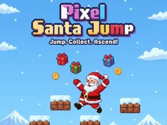 Oyun Pixel Santa Jump