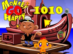 Oyun Monkey Go Happy Stage 1010