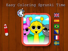 Oyun Easy Coloring Sprunki Time