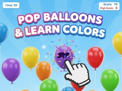 Oyun Pop Balloons & Learn Colors