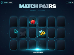Oyun Match Pairs Memory Challenge