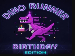 Oyun Dino Runner Birthday Edition