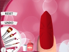 Oyun Cute Nail Art Designs Game 3D