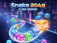 Oyun Snake 2048: Cube Merge