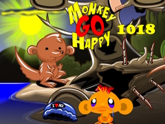Oyun Monkey Go Happy Stage 1018