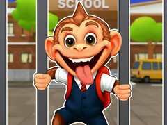 Oyun Jigsaw Puzzle: Monkey Student School Prank
