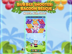 Oyun Bubble Shooter Raccoon Rescue