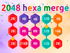 Oyun 2048 Hex Chain Merge