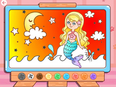 Oyun Coloring Book: Moonlight Mermaid