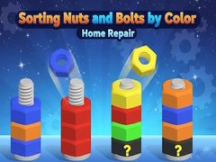 Oyun Sorting Nuts and Bolts by Color: Home Repair