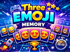 Oyun Three Emoji Memory