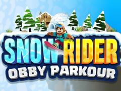 Oyun Snow Rider Obby Parkour