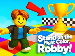 Oyun Stand on the Right Color, Robby!