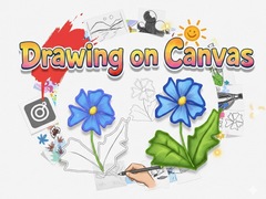 Oyun Drawing on Canvas