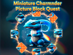 Oyun Miniature Charmander Picture Block Quest